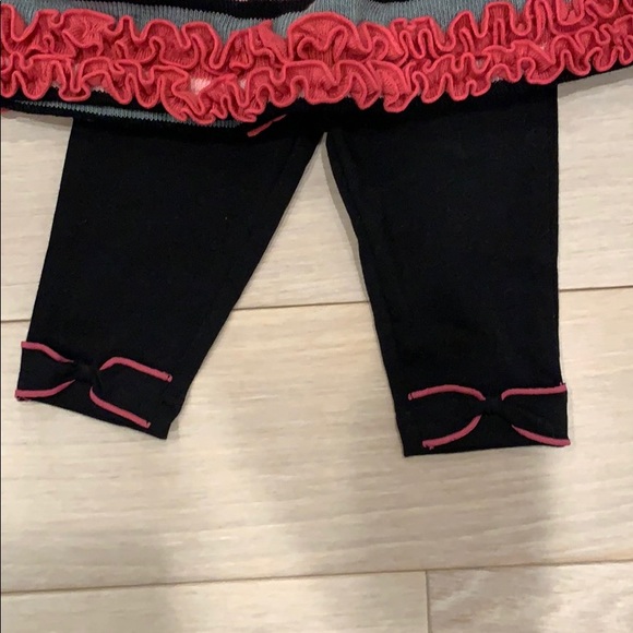 Little Lass sweater top and leggings set - Picture 3 of 4